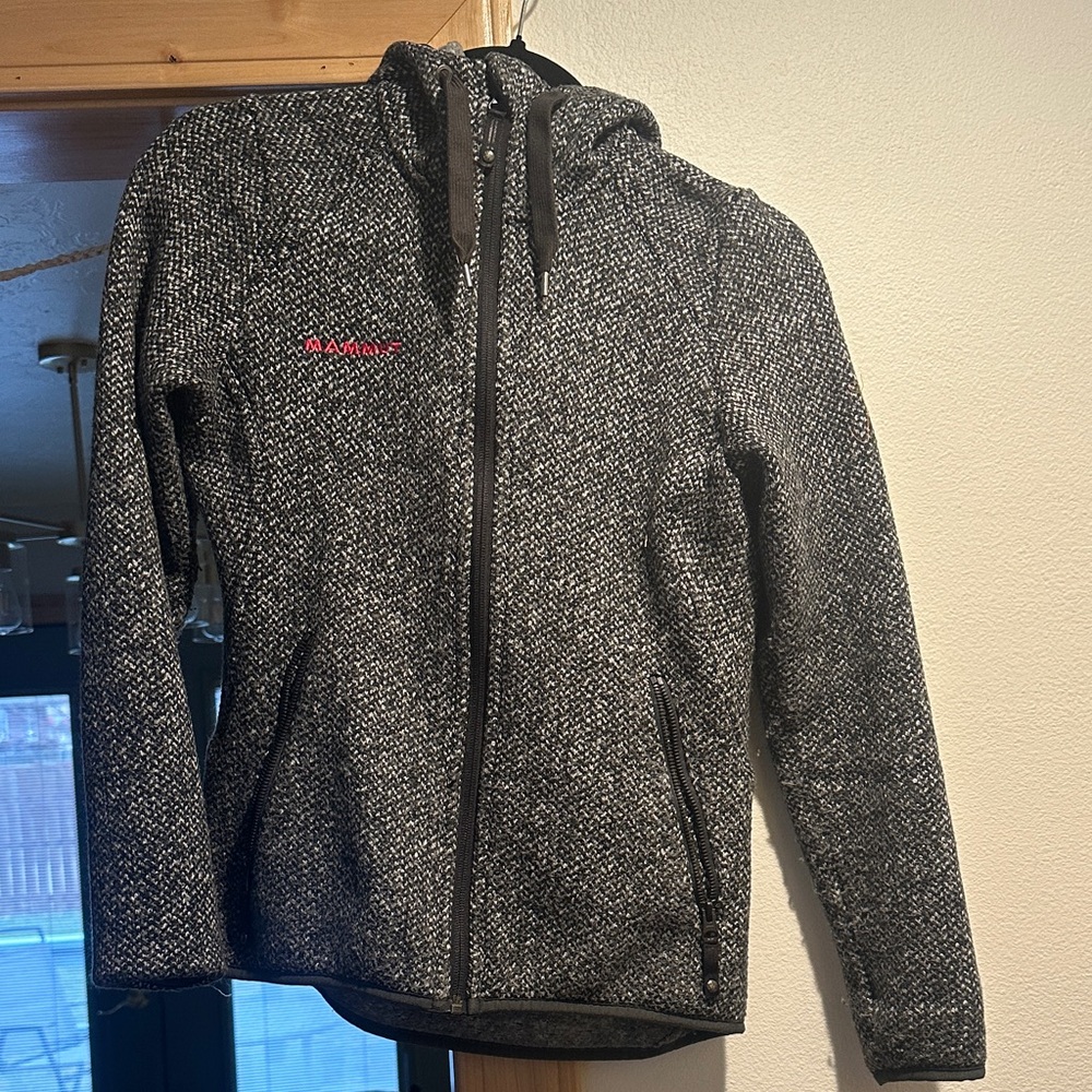 Mammut Women's Black and White Ski Jacket